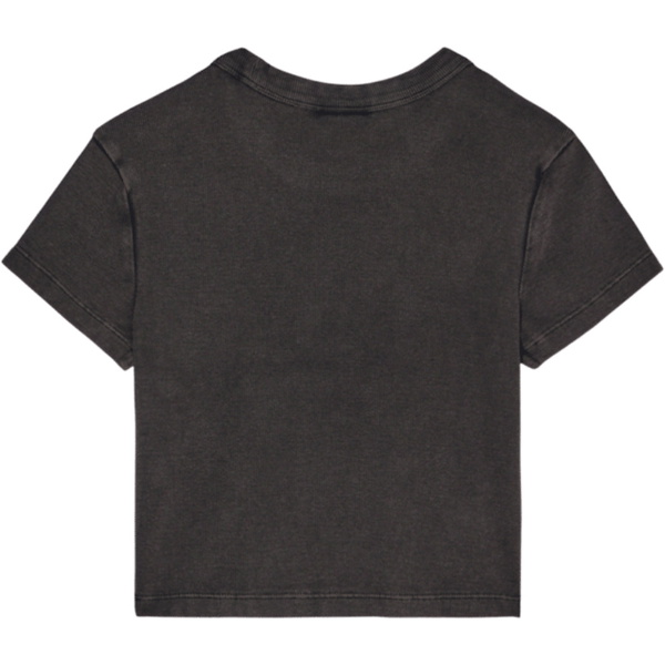 2026 Element Womens Lowcase Crop T-Shirt ELJKT00117 - Off Black